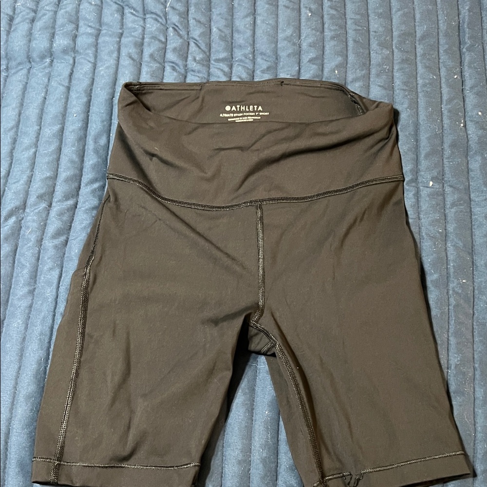 Athleta Women's Dark Brown Bike Shorts